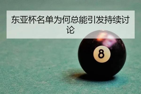 东亚杯名单为何总能引发持续讨论（ayx）